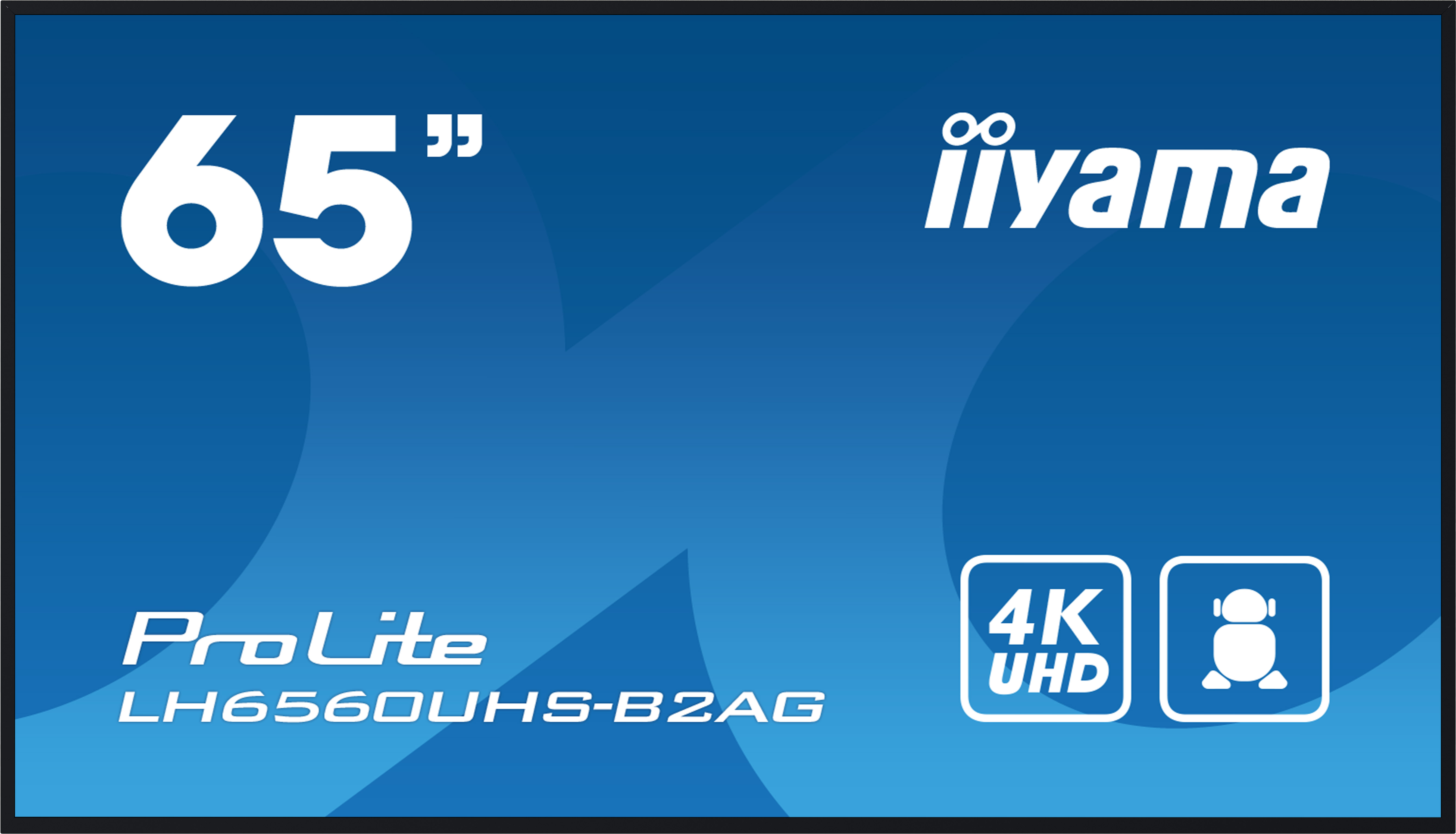 Iiyama ProLite LH6560UHS-B2AG - 65" 4K VA WiFi Android (LH6560UHS-B2AG) - Achat / Vente Affichage dynamique sur grosbill.com - 0