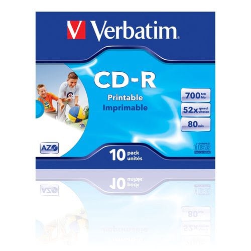 CD-R/700MB 80Min 52x SupAZO JC 10pk Prt - Achat / Vente sur grosbill.com - 1