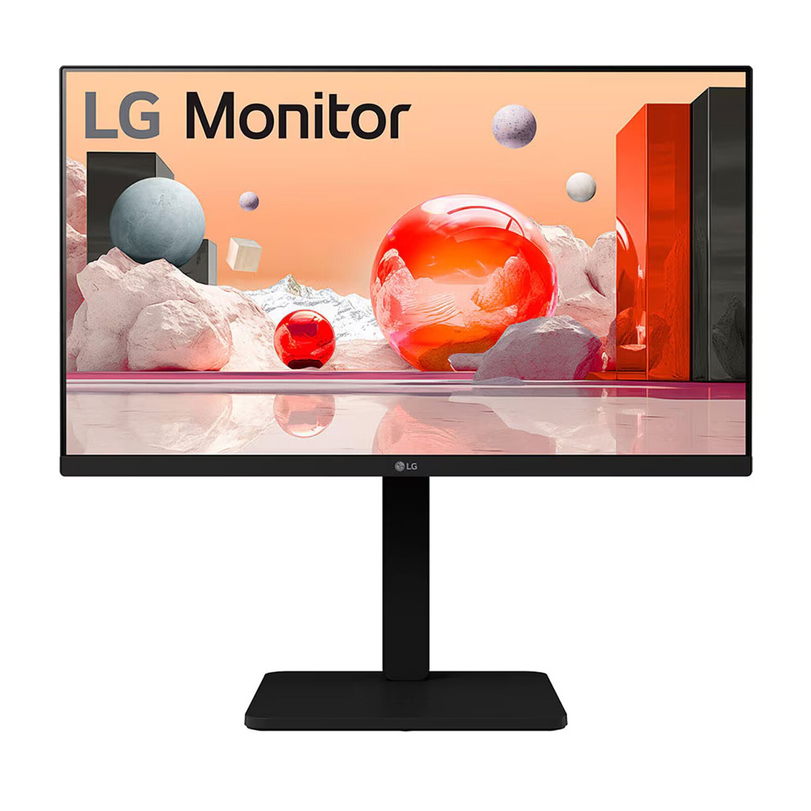 Ecran PC LG 27BA560-B - 27" FHD 100Hz IPS Pivot Pied Réglable Audio intégré Grosbill