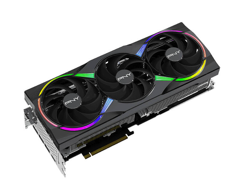 PNY RTX 5090 32GB ARGB Overclocked Triple Fan - Carte graphique - 1