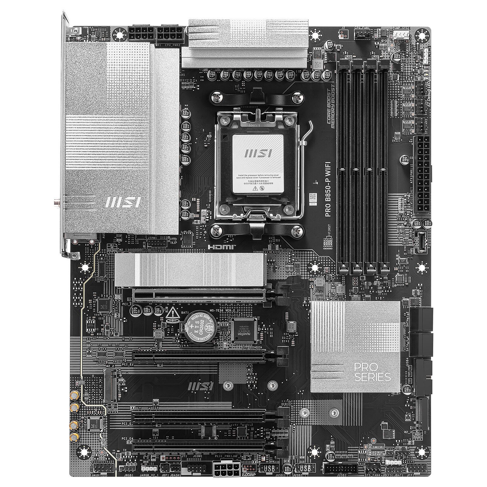 MSI PRO B850-P WIFI ATX  - Carte mère MSI - grosbill.com - 2