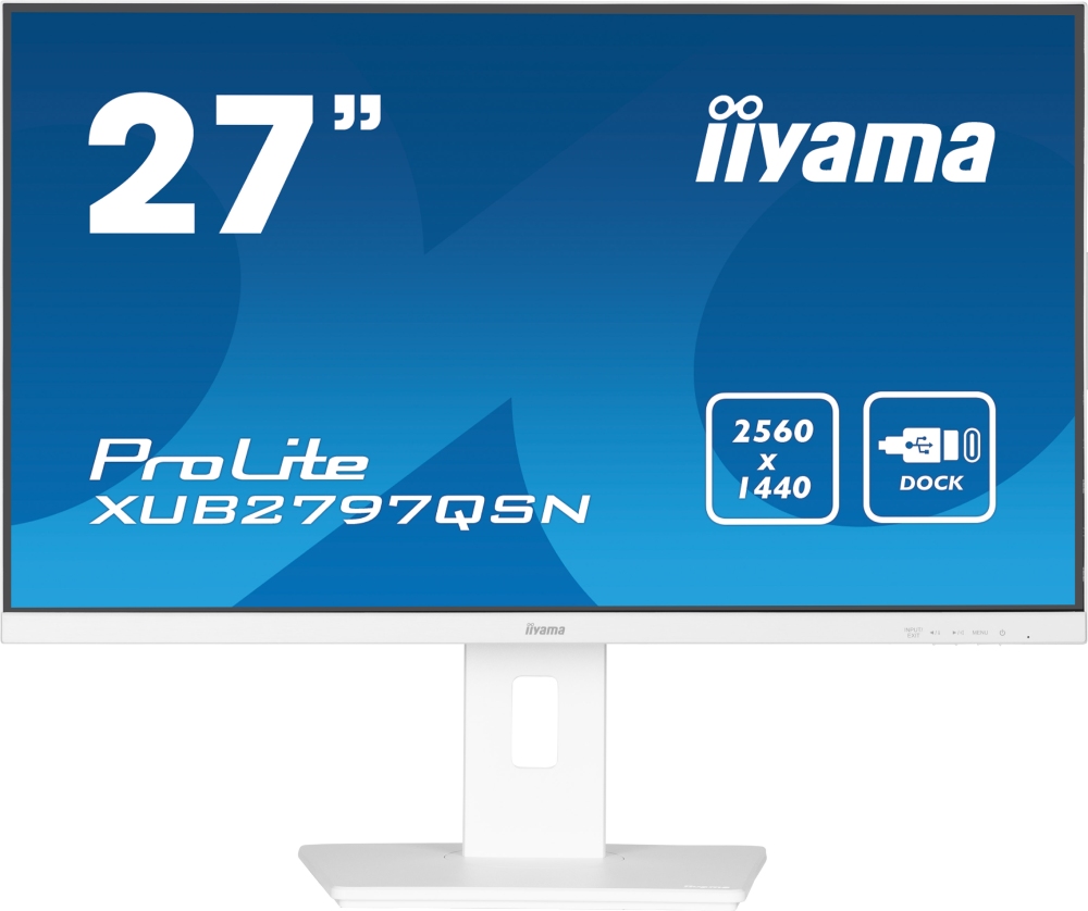 Iiyama 27"  XUB2797QSN-W1 - Ecran PC Iiyama - grosbill.com - 0