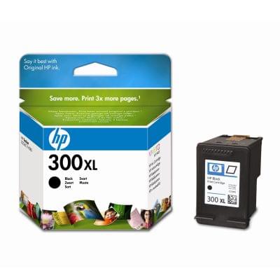 Cartouche 300XL Noir 600p - CC641EE pour imprimante Jet d'encre HP - 0