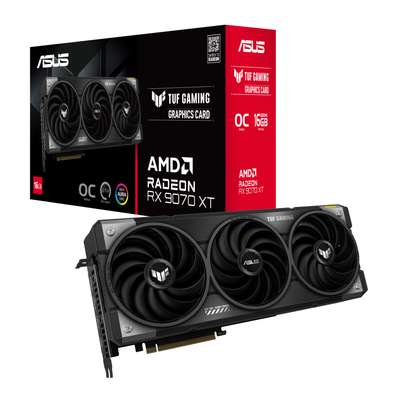 Asus TUF-RX9070XT-O16G-GAMING  - Carte graphique Asus - 0