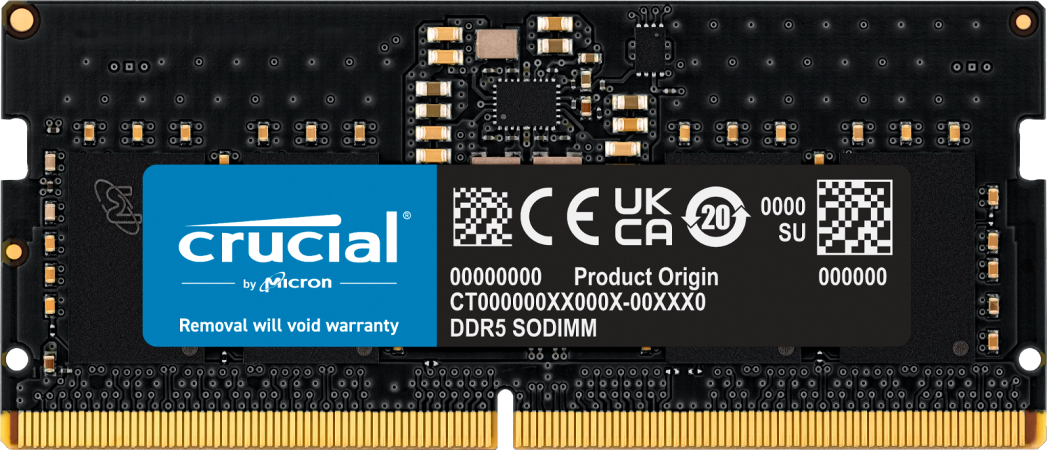 Crucial Classic SODIMM 64G DDR5 5600MHz - Mémoire PC Crucial sur grosbill.com - 0