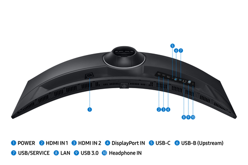 ViewFinity S9 - 49" CURVE 5K 120Hz VA USB-C - Achat / Vente sur grosbill.com - 6