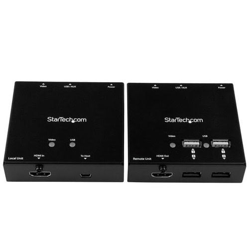 HDMI over CAT6 Extender with USB - 50.2m - Achat / Vente sur grosbill.com - 1