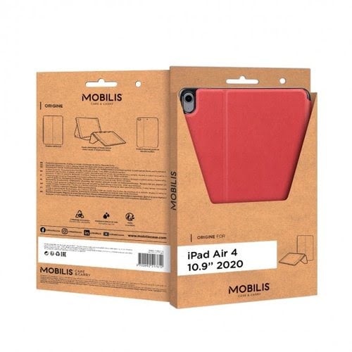 Origine Case iPad Air4 10.9 2020 Red (048044) - Achat / Vente sur grosbill.com - 5