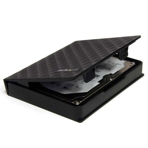 3x2.5 Anti-Static HDD Protector Case Bk - Achat / Vente sur grosbill.com - 1