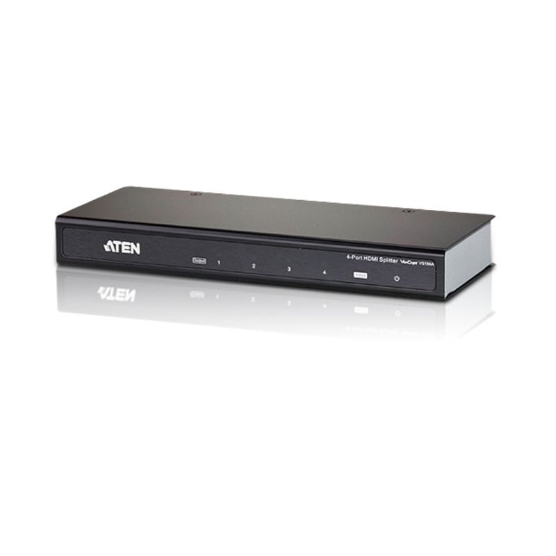 Splitter 4Voies 4K HDMI VS184A -  Aten - grosbill.com - 0