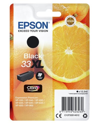 Epson - Noir - C13T33514012 - Achat / Vente Consommable imprimante sur grosbill.com - 2