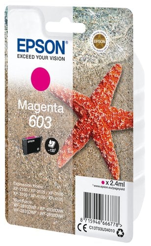 Epson - Magenta - C13T03U34020 - Achat / Vente Consommable imprimante sur grosbill.com - 1