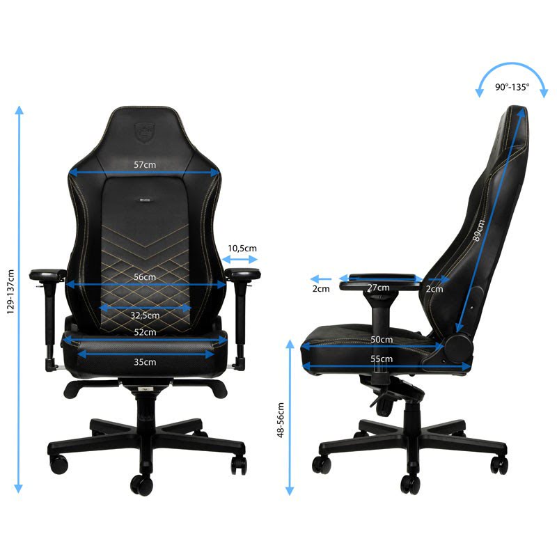 NobleChairs HERO  - Siège PC Gamer - grosbill.com - 4