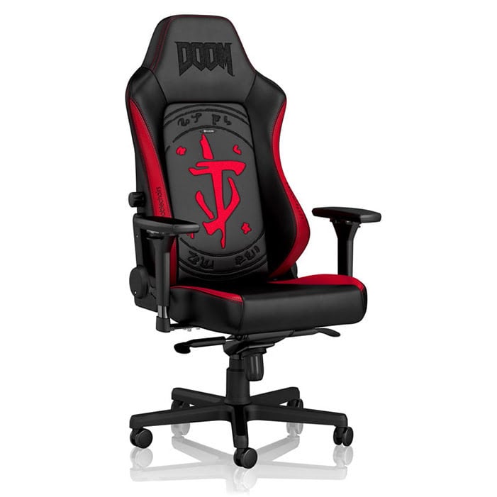 NobleChairs HERO Gaming Noir/Rouge - Siège PC Gamer - grosbill.com - 0