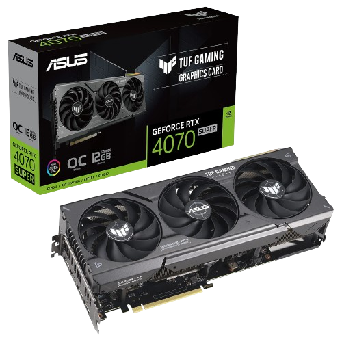 Asus GeForce TUF RTX 4070 SUPER O12G GAMING - Carte graphique - 0