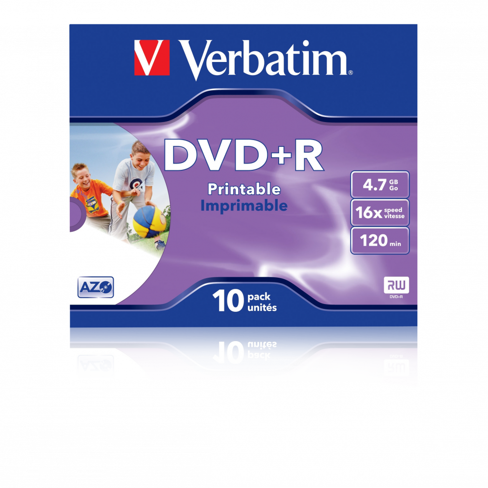 Verbatim DataLifePlus - DVD+R x 10 - 4.7 Go - 0