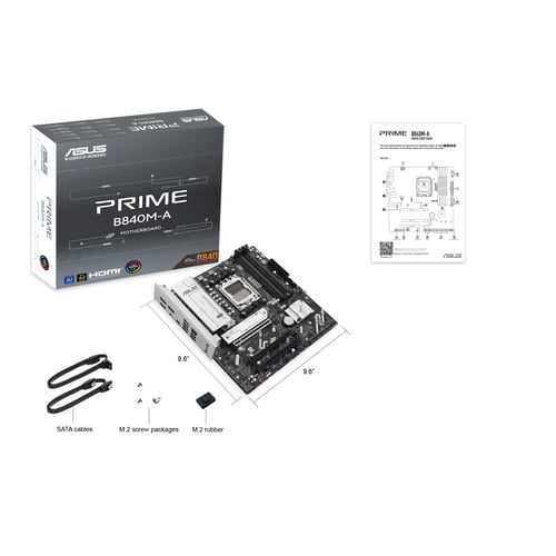 Asus PRIME B840M-A-CSM   - Carte mère Asus - grosbill.com - 4