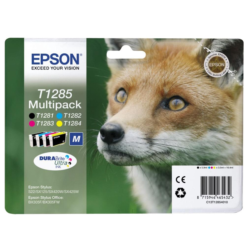 Multipack T1285 couleur et noir pour imprimante  Epson - 0