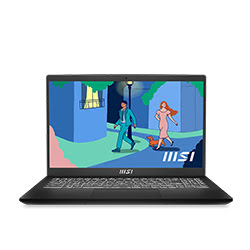 PC portable MSI Modern 15 B12M-007XFR - 15.6" FHD i7-1255U 8Go 512Go Sans OS Clac rétro Grosbill