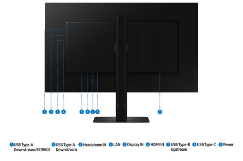 Samsung 27"  LS27D800UAUXEN - Ecran PC Samsung - grosbill.com - 8