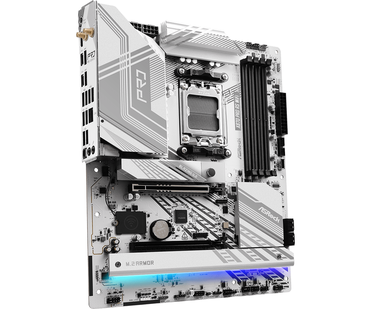 ASRock X870 PRO RS WIFI ATX  - Carte mère ASRock - grosbill.com - 3