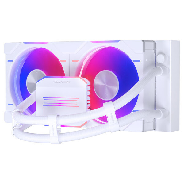 Phanteks Glacier One 240D30 DRGB AIO Blanc - Watercooling - 1