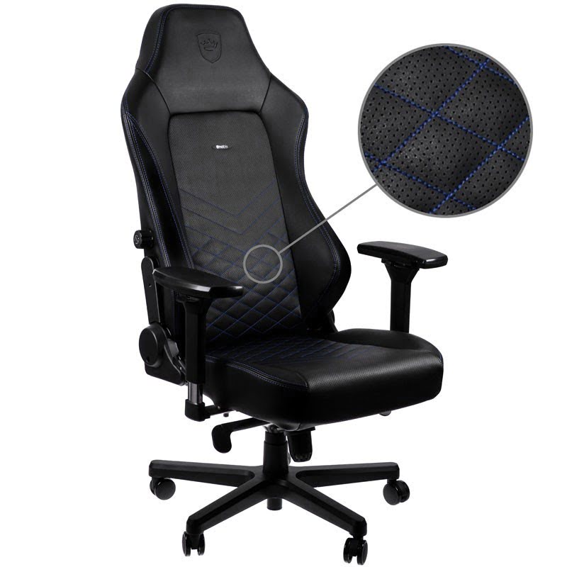 NobleChairs HERO Noir/Bleu - Siège PC Gamer - grosbill.com - 0