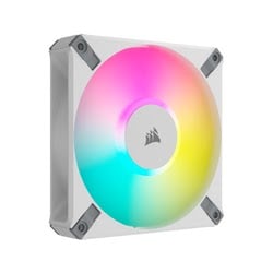 image produit Corsair iCUE AF120 Elite RGB 120 mm Blanc - CO-9050157-WW Grosbill