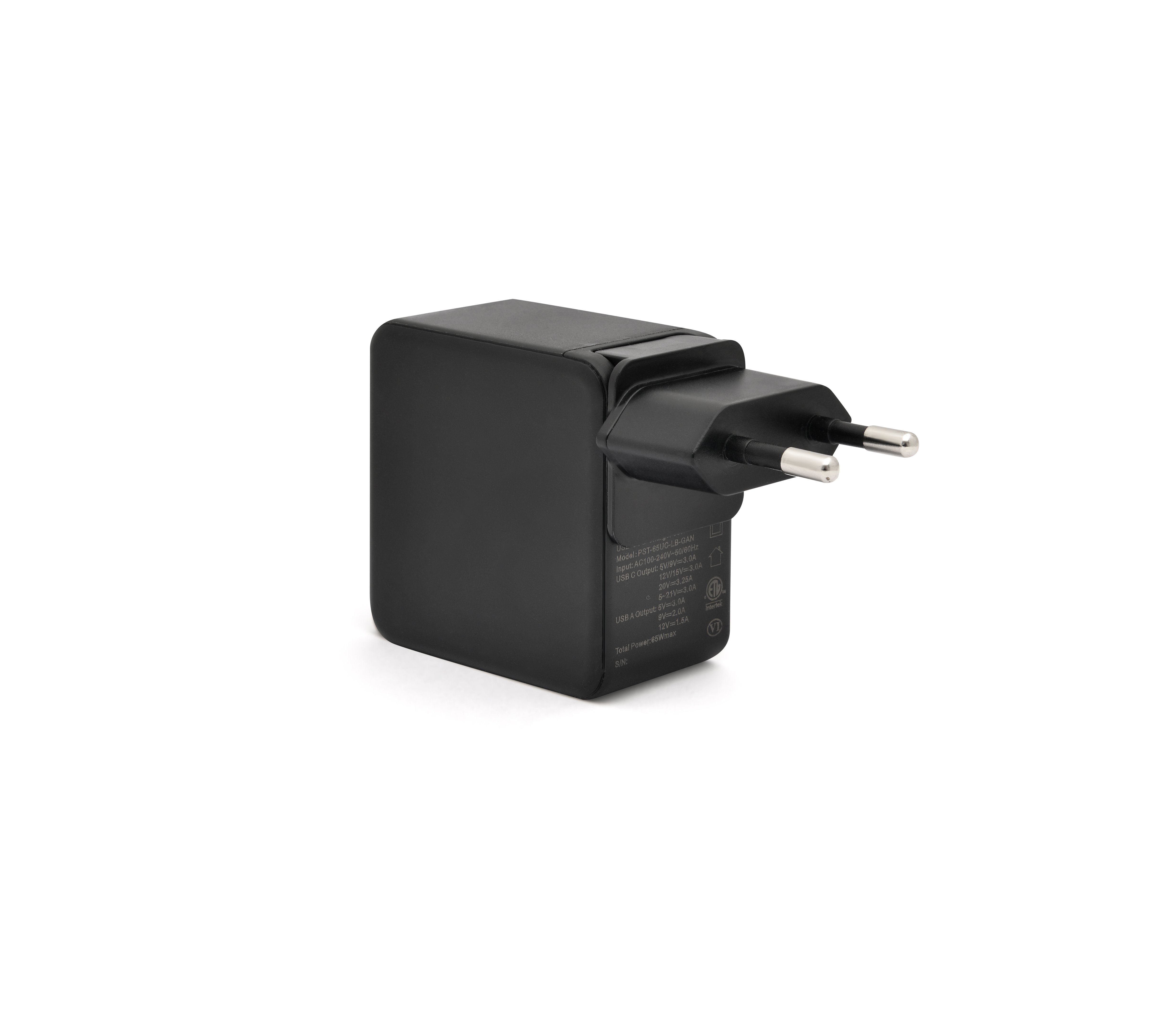 Bluestork Alimentation universelle - Noir/USB/USB-C/65W (PW-NB-65-C-GAN) - Achat / Vente Accessoire alimentation sur grosbill.com - 5