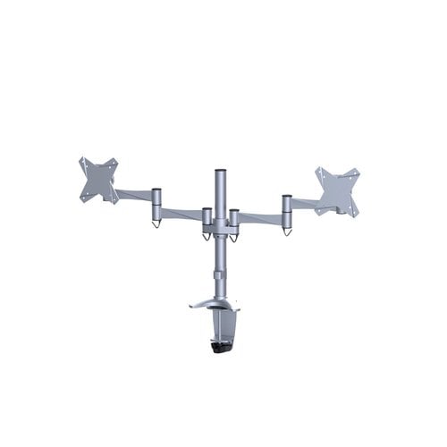 Desk Mount Dual 10-27" Clamp SILVER - Achat / Vente sur grosbill.com - 1