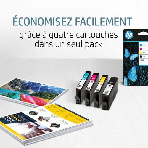 HP - Noir, Cyan, Magenta, Jaune - 6ZC72AE - Achat / Vente Consommable imprimante sur grosbill.com - 2