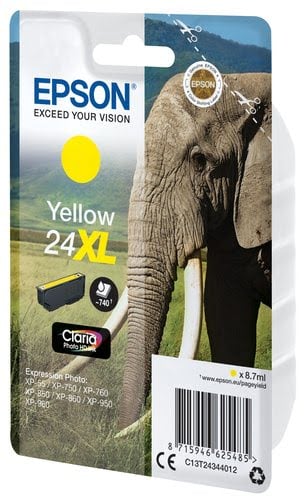 Epson - Jaune - C13T24344012 - Achat / Vente Consommable imprimante sur grosbill.com - 1