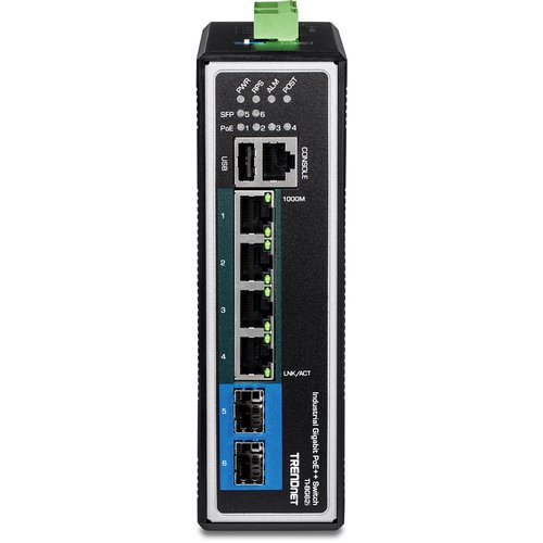 6-PORT INDUSTRIAL GIGABIT L2+ - Achat / Vente sur grosbill.com - 1