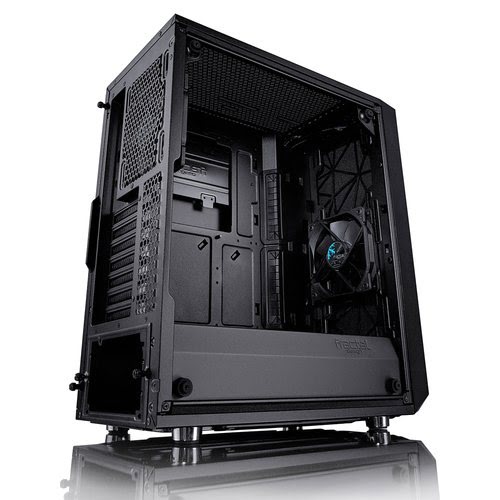 Fractal Design Meshify C Tempered Glass Dark Midi-Tower - schwarz - Achat / Vente sur grosbill.com - 4