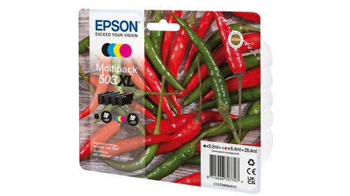 Epson Ink/503XL Chillies CMYK - Achat / Vente Consommable imprimante sur grosbill.com - 1