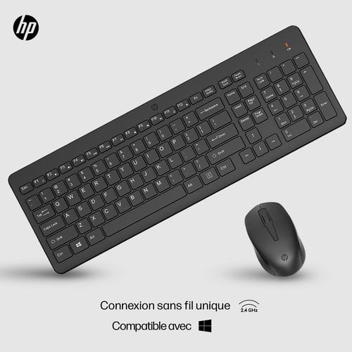 HP 330 Wireless Mouse+Keyboard Combina - Achat / Vente sur grosbill.com - 10