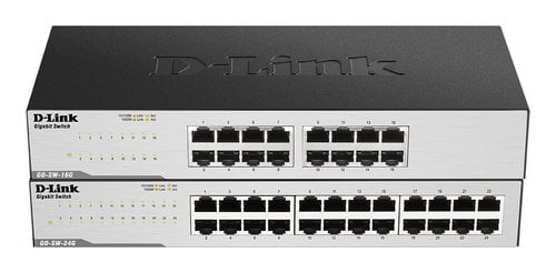 D-LINK 24-Port Gigabit Easy Desktop Switch - Achat / Vente sur grosbill.com - 2