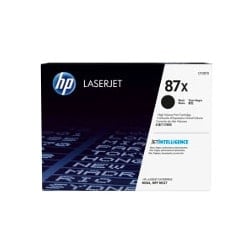 Toner 87A Noir 9000 pages - CF287A pour imprimante Laser HP - 0