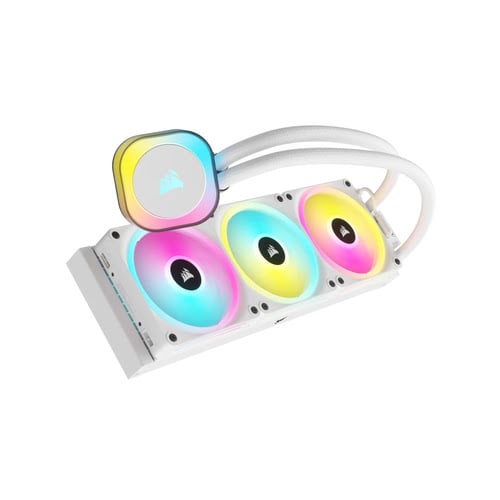 Corsair iCUE LINK H150i RGB 360 Blanc - Watercooling Corsair - 4