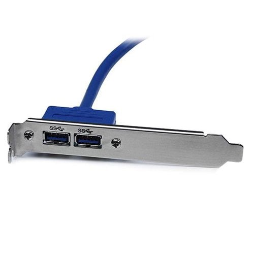 2 Port USB 3 A Female Slot Plate Adapter - Achat / Vente sur grosbill.com - 1