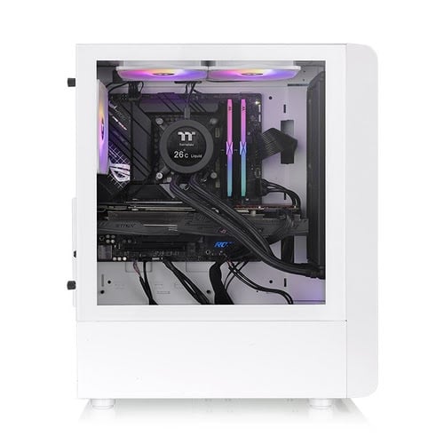 Thermaltake S200 TG ARGB White Blanc - Boîtier PC Thermaltake - 2