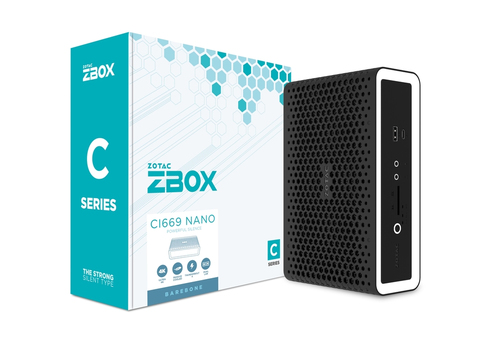 ZOTAC ZBOX NANO FANLESS i7-1355U/SoDDR5/M.2/WIFI/BT BLK - Barebone et Mini-PC - 4