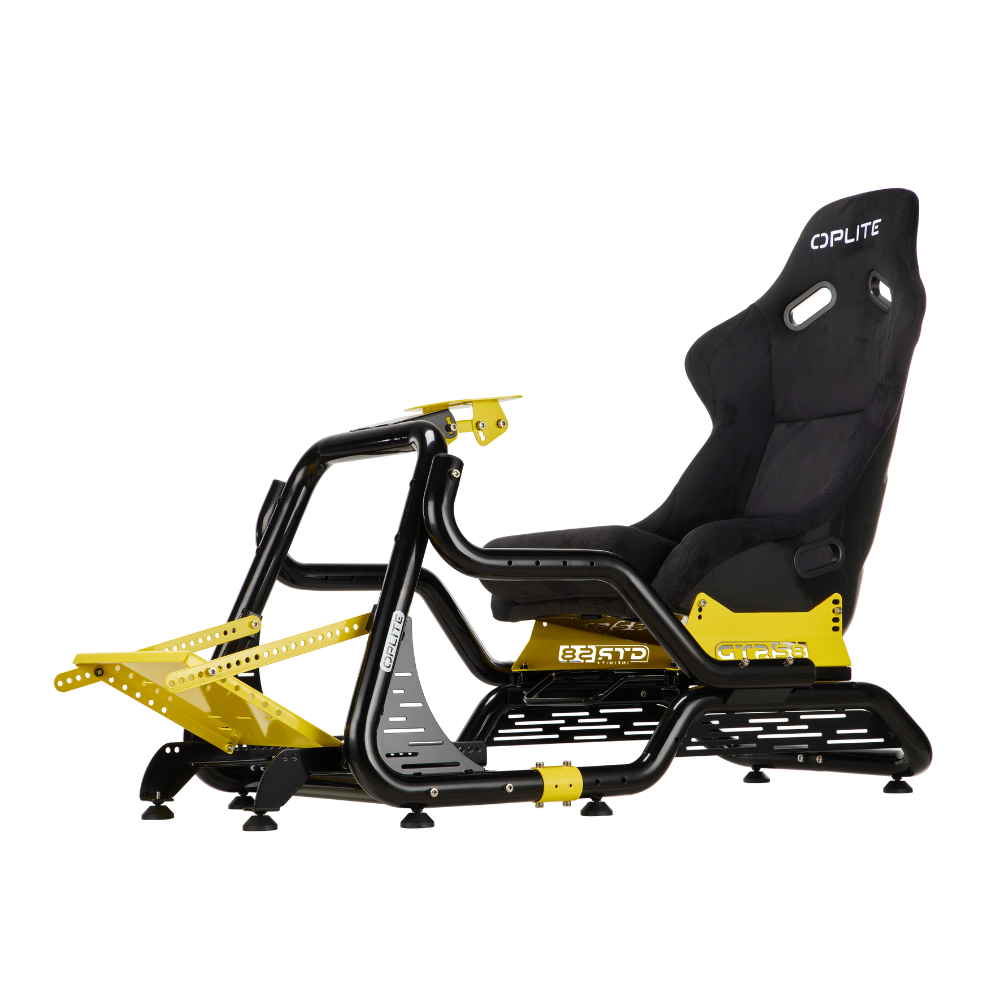 OPLITE GTR S8 Elite Force - Jaune (OP-GTR-EFY(S8)) - Achat / Vente Chassis Simracing sur grosbill.com - 1