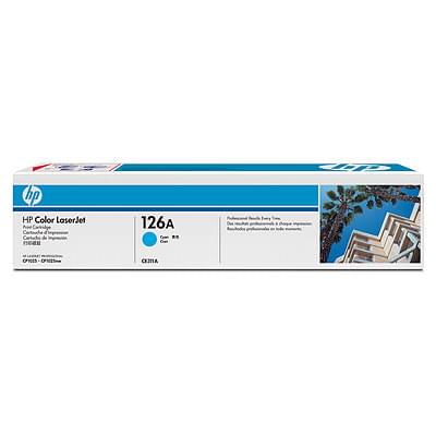 Toner 126A Cyan CE311A pour imprimante  HP - 0