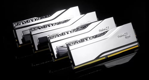 G.Skill Trident Z5 Royal Argent 64Go (2x32Go) DDR5 6400MHz - Mémoire PC G.Skill sur grosbill.com - 4