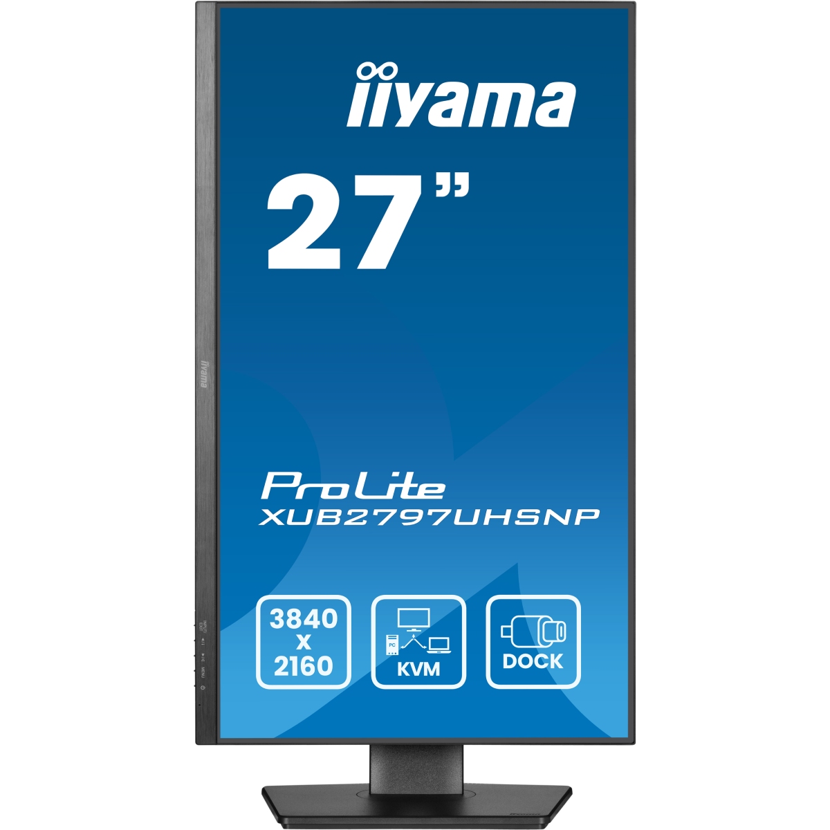 Iiyama 27"  XUB2797UHSNP-B1 - Ecran PC Iiyama - grosbill.com - 1