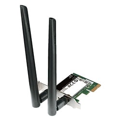 Carte réseau D-Link  PCI-E WiFi 802.11AC 1200Mbits - DWA-582 Grosbill