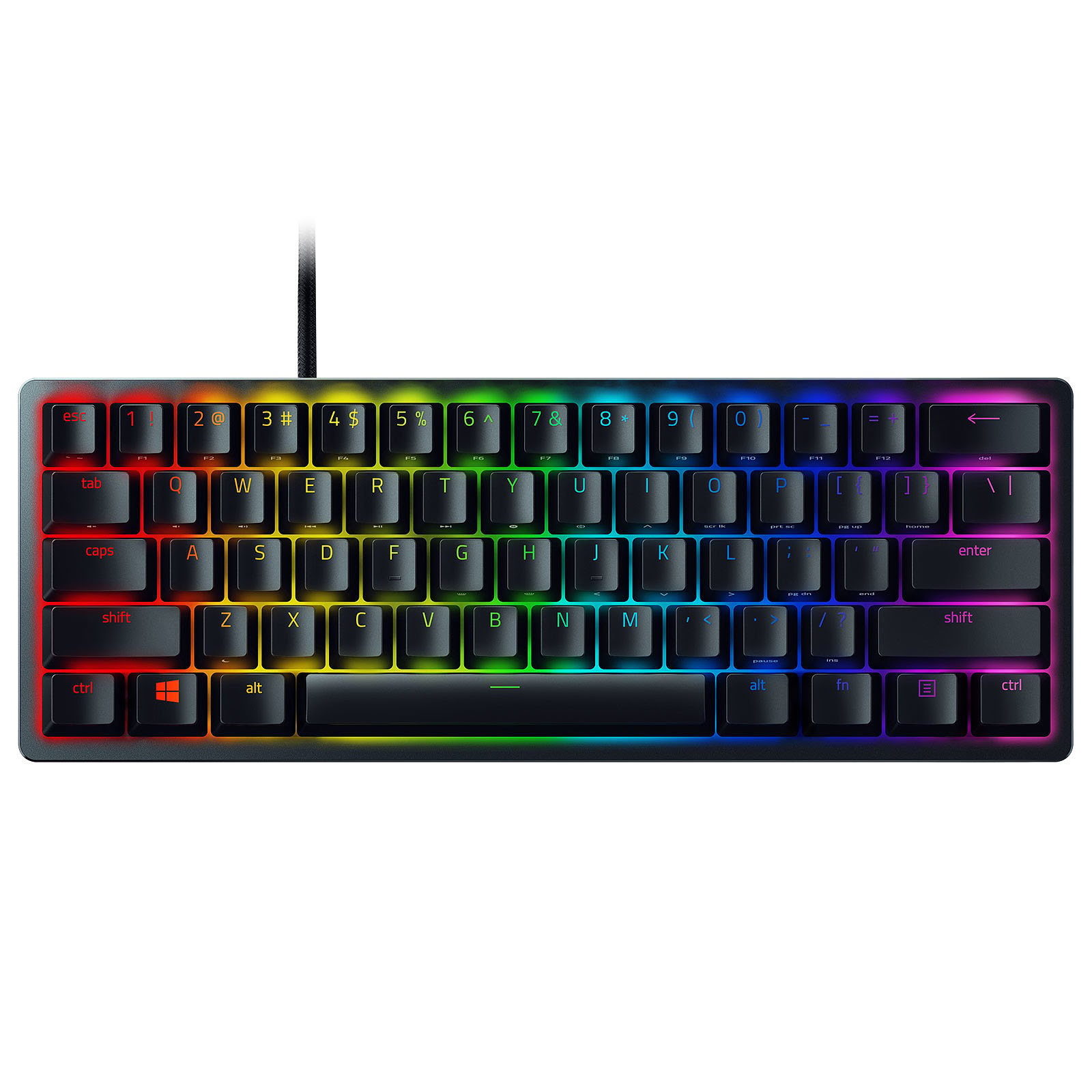 Razer Huntsman Mini (Switch Razer Violets) - Clavier PC Razer - 0