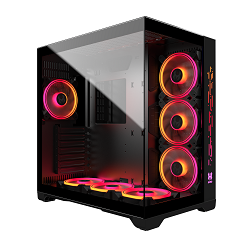 Boîtier PC M.RED Crystal Sea Noir - MT/Sans Alim/ATX Grosbill