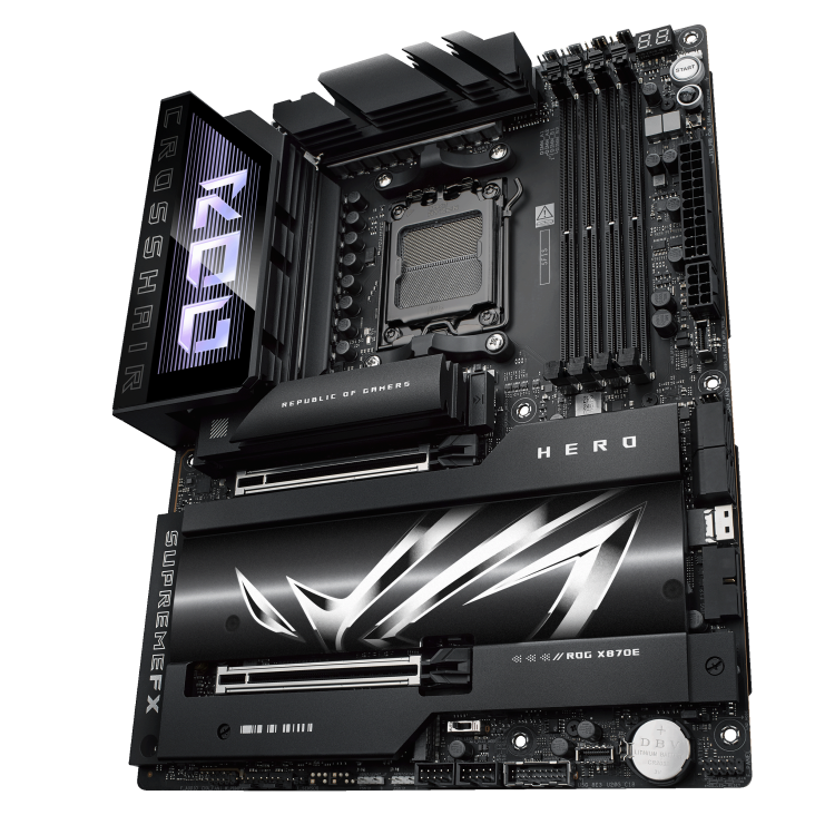 Asus ROG CROSSHAIR X870E HERO ATX  - Carte mère Asus - grosbill.com - 6